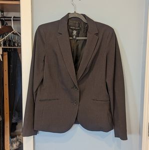 FINAL PRICE The Limited Dark Heather Gray Blazer Suit Jacket Professional 10